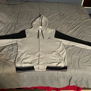 Micheal Jordan button up hoodie size XL